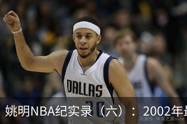 姚明NBA纪实录（六）：2002年最佳新秀姚明为何没有干过小斯